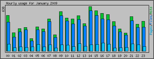 Hourly usage