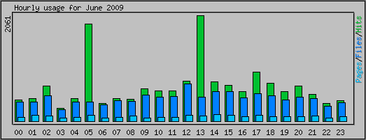 Hourly usage