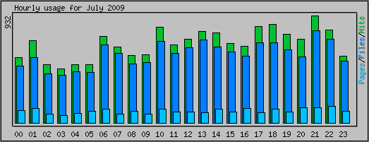 Hourly usage