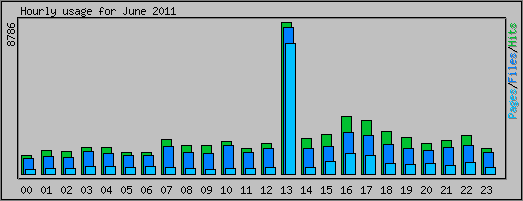 Hourly usage