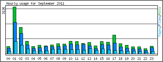 Hourly usage