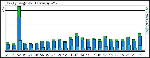 Hourly usage