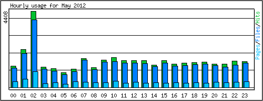 Hourly usage