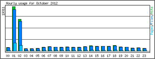 Hourly usage