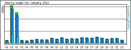 Hourly usage
