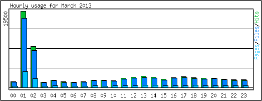 Hourly usage