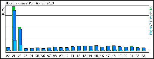 Hourly usage
