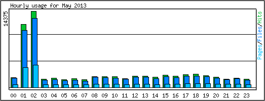 Hourly usage