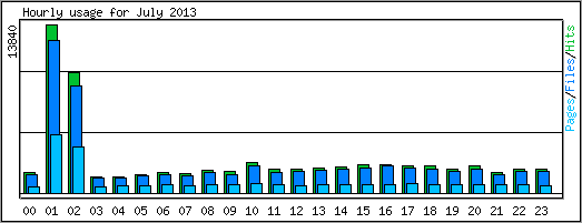 Hourly usage
