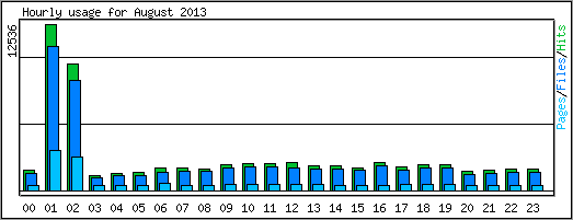 Hourly usage