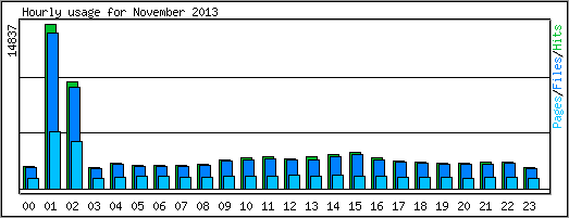 Hourly usage