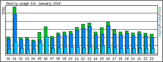 Hourly usage