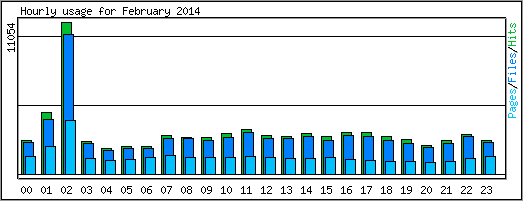 Hourly usage