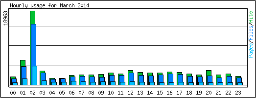 Hourly usage