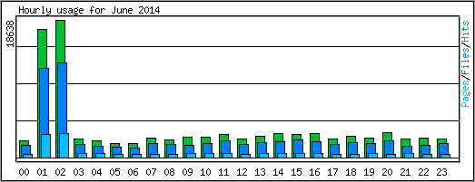 Hourly usage
