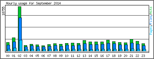 Hourly usage