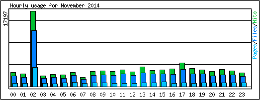 Hourly usage