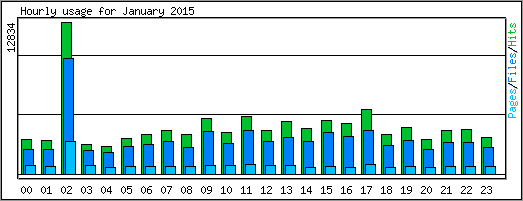 Hourly usage