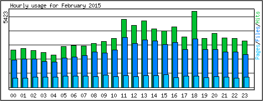 Hourly usage