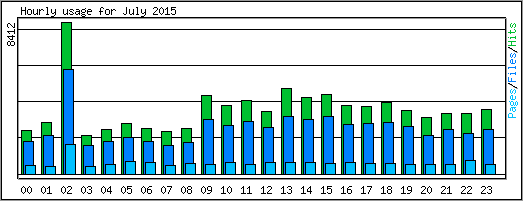 Hourly usage