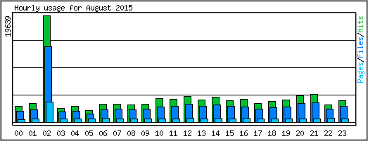 Hourly usage
