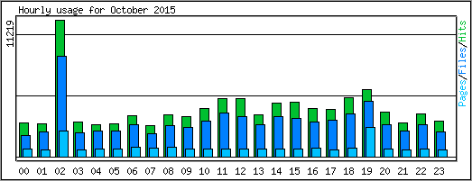 Hourly usage