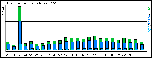 Hourly usage
