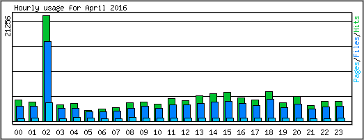 Hourly usage