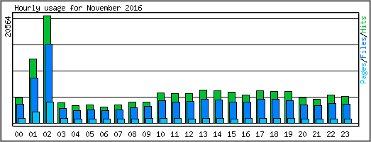 Hourly usage
