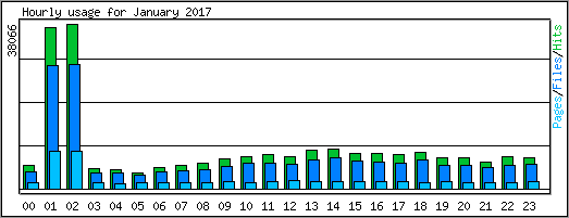 Hourly usage