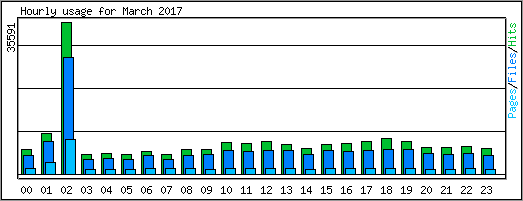 Hourly usage